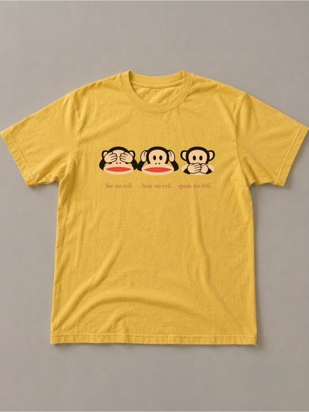 Paul Frank Emoji Monkey Graphic Tee